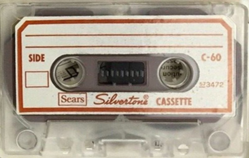 Compact Cassette Silvertone 60 Type I Normal 1972 USA