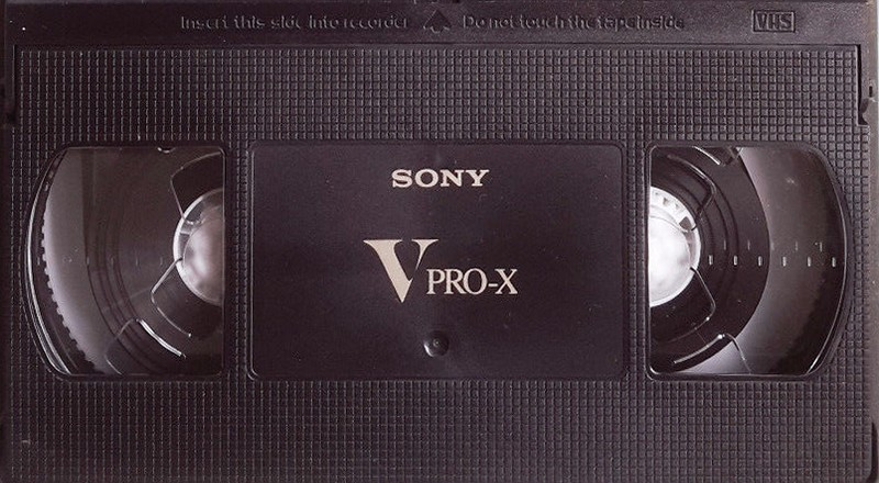 VHS, Video Home System Sony Pro-X 180 "E-180VPRO-XF" Type I Normal Europe