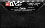 Compact Cassette BASF Studio II 60 Type II Chrome 1979 USA
