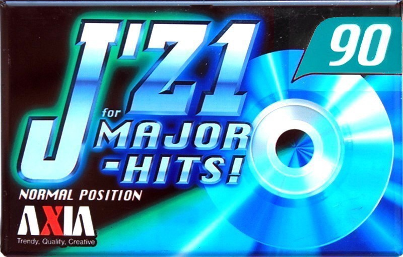 Compact Cassette AXIA J`z 1 90 "JZ1H 90" Type I Normal 1998 Japan