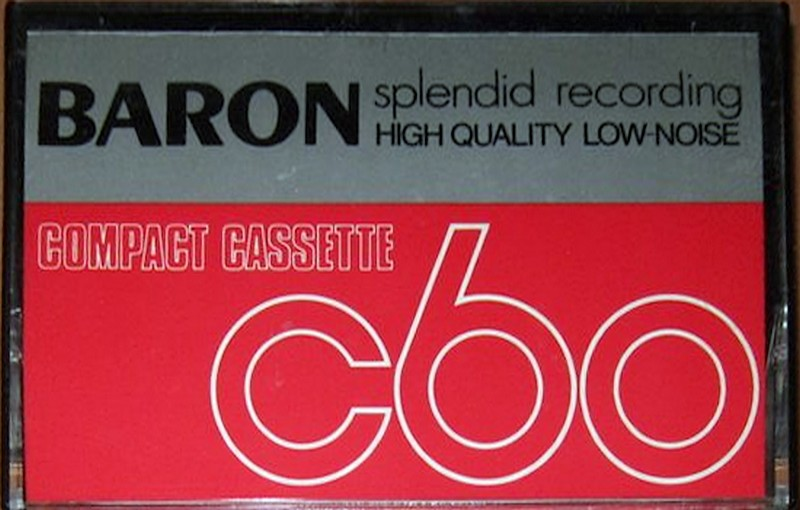 Compact Cassette Baron 60 Type I Normal 1974 Japan