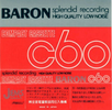Compact Cassette Baron 60 Type I Normal 1974 Japan
