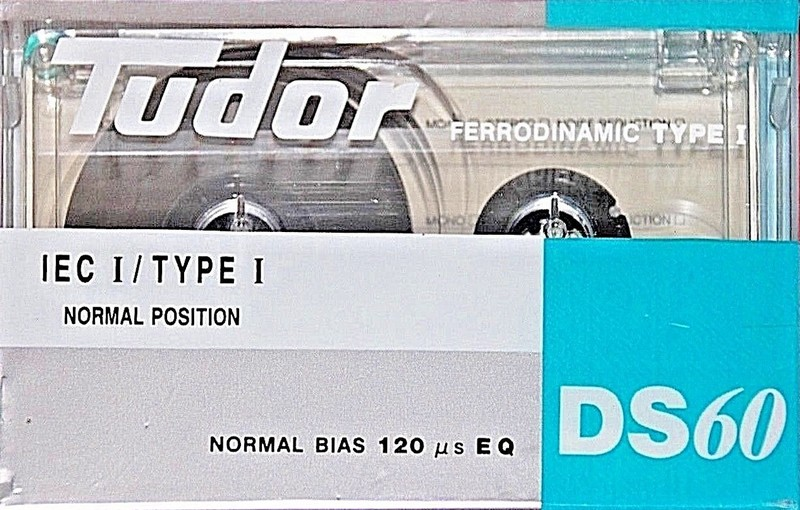 Compact Cassette Tudor DS 60 Type I Normal 1985 Spain