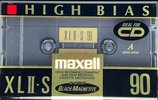 Compact Cassette Maxell XLII-S 90 Type II Chrome 1993 North America