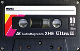 Compact Cassette Audio Magnetics XHE Ultra II 90 Type II Chrome 1979 Canada
