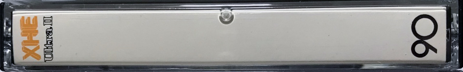 Compact Cassette Audio Magnetics XHE Ultra II 90 Type II Chrome 1979 Canada