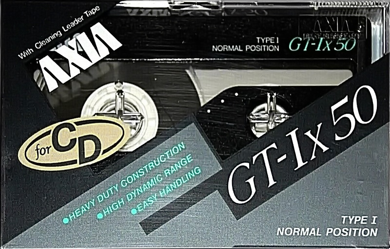 Compact Cassette AXIA GT-Ix 50 Type I Normal 1988 Japan