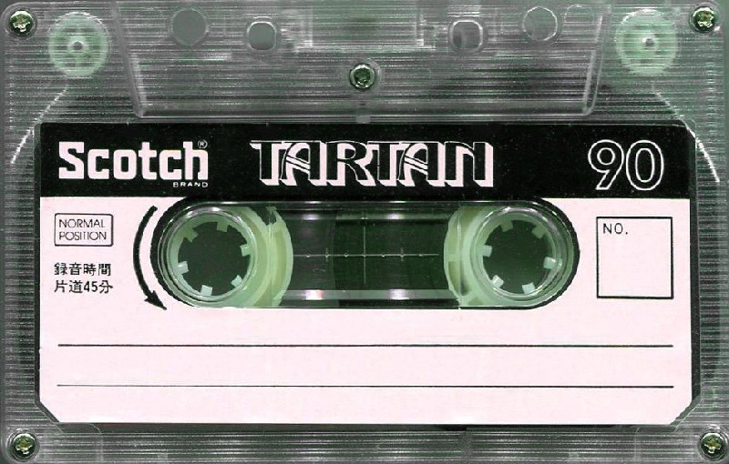 Compact Cassette Scotch Tartan 90 Type I Normal 1977 Japan
