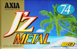 Compact Cassette AXIA J`z Metal 74 "JZMF 74" Type IV Metal 1996 Japan