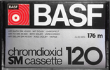 Compact Cassette BASF Chromdioxid 120 Type II Chrome 1976 Europe