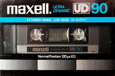 Compact Cassette Maxell UD 90 Type I Normal 1982 Japan