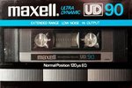 Compact Cassette Maxell UD 90 Type I Normal 1982 Japan