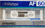 Compact Cassette Victor Dynarec AF 60 "AF-60WT" Type I Normal 1985 Japan