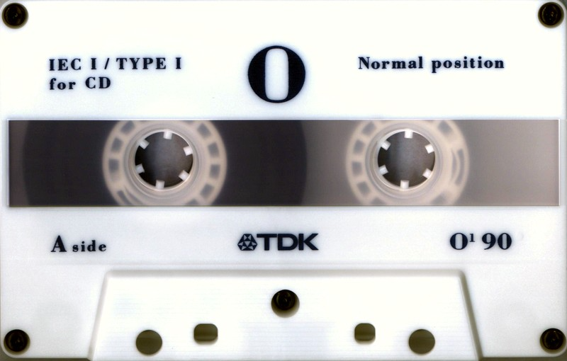 Compact Cassette TDK Optima 90 "O1" Type I Normal 1997 Europe