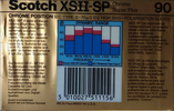 Compact Cassette Scotch XS II-SP 90 Type II Chrome 1990 Worldwide