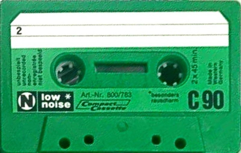 Compact Cassette Neckermann 90 "№ 800/783" Type I Normal 1975 Europe