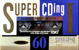Compact Cassette TDK Super CDing 1 60 "SCD1-60A" Type I Normal 1993 Japan