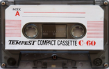 Compact Cassette Tempest 60 Type I Normal USA