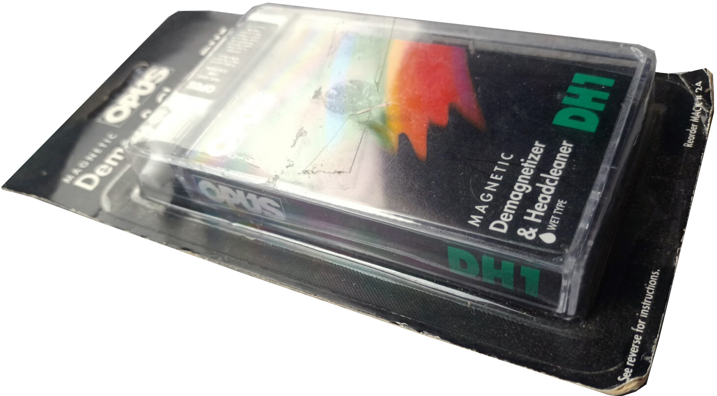 Blister Opus "DH1" Cleaning Cassette 1993 Australia