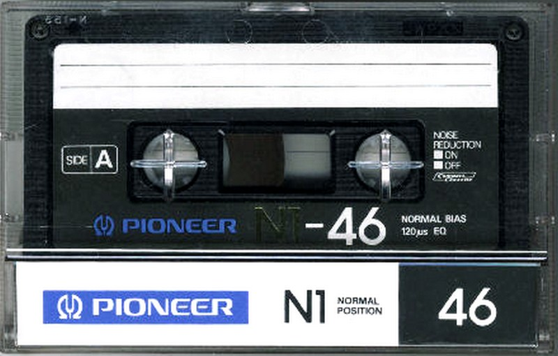 Compact Cassette Pioneer N1 46 Type I Normal 1981 Japan