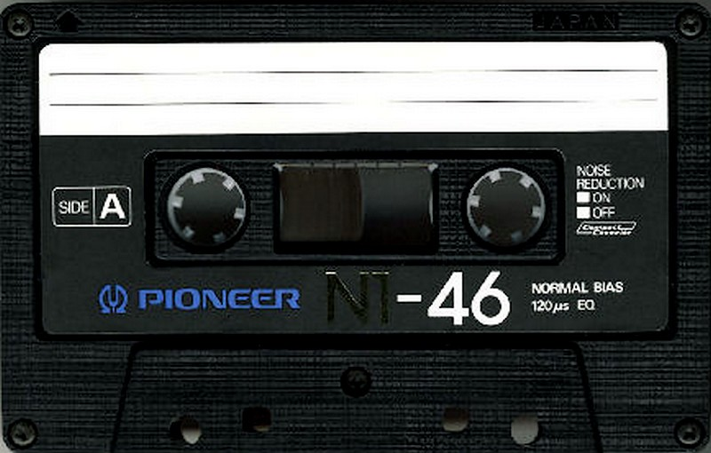 Compact Cassette Pioneer N1 46 Type I Normal 1981 Japan