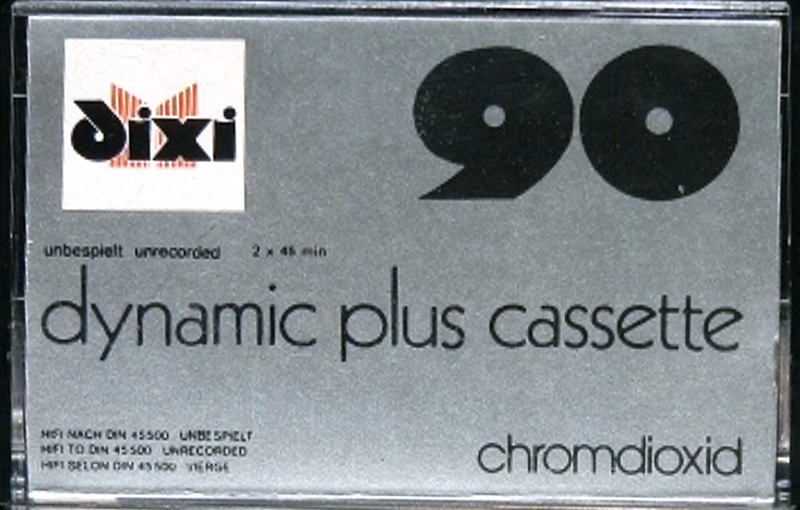 Compact Cassette Dixie 90 Type II Chrome 1980 Germany
