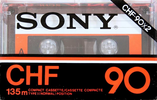 2 pack Sony CHF 90 Type I Normal 1978 North America