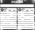 Compact Cassette Maxell UDII-CD 120 Type II Chrome 1998 Europe