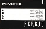 Compact Cassette Memorex dBS-X 90 Type I Normal 1992 UK