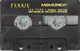 Compact Cassette Memorex dBS-X 90 Type I Normal 1992 UK