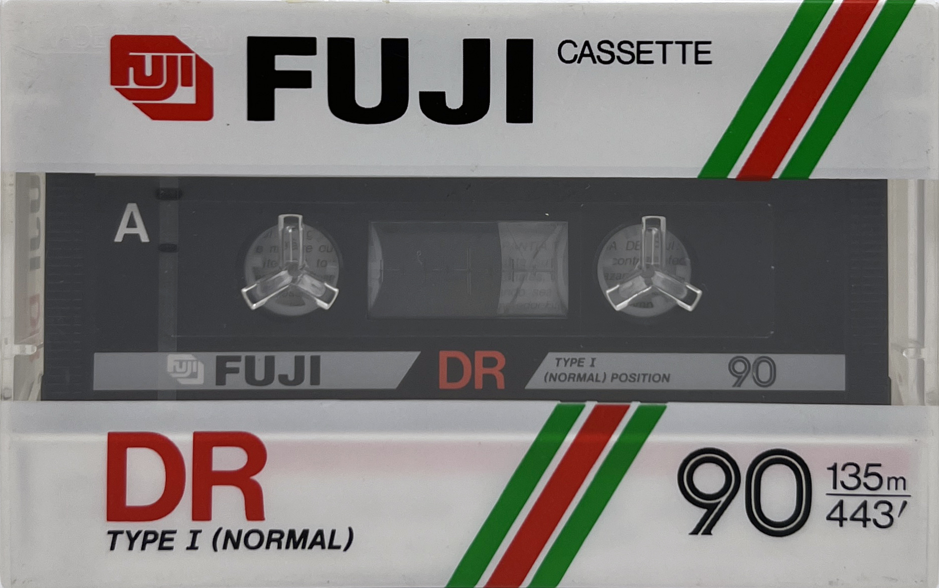 Compact Cassette Fuji DR 90 Type I Normal 1986 Europe
