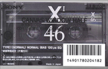 Compact Cassette Sony XI 46 Type I Normal 1992 Japan