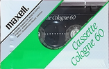 Compact Cassette Maxell Cologne 60 Type I Normal 1988 Japan