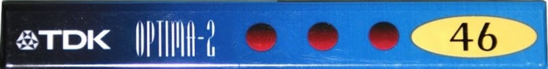 Compact Cassette TDK Optima 46 Type II Chrome 2001 Europe