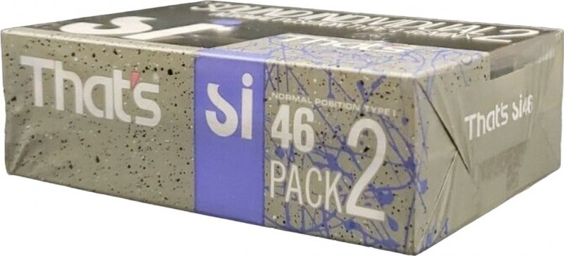 2 pack Thats Si Sound Individual 46 Type I Normal 1988 Japan