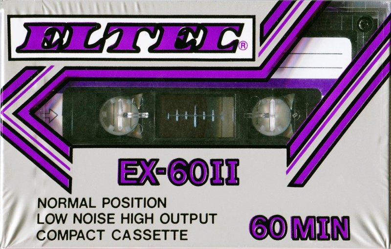 Compact Cassette Eltec EX-II 60 Type I Normal Japan