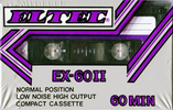 Compact Cassette Eltec EX-II 60 Type I Normal Japan