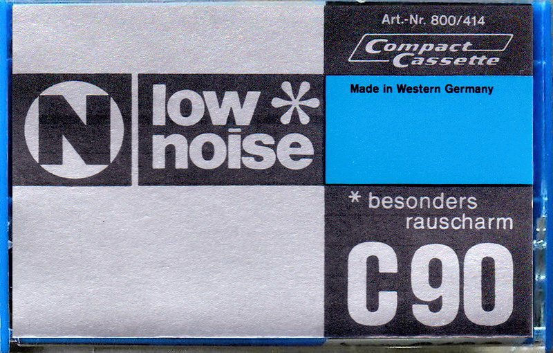Compact Cassette Neckermann 90 "№ 800/414" Type I Normal 1974 Europe