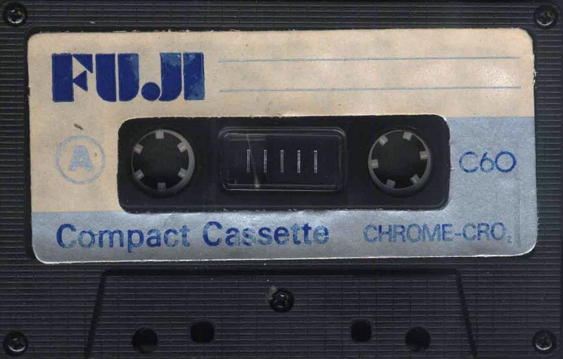 Compact Cassette Fuji 60 Type II Chrome Japan