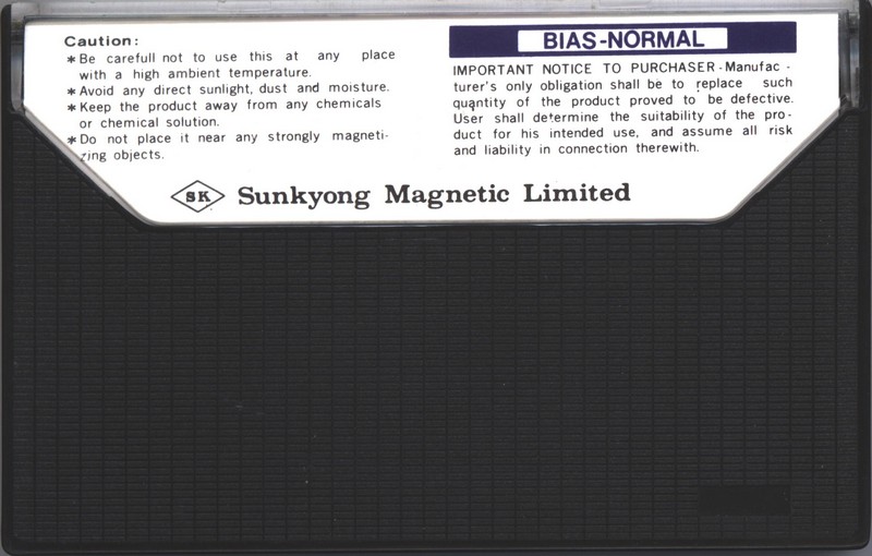 Compact Cassette Smat SH 90 Type II Chrome 1977 Europe