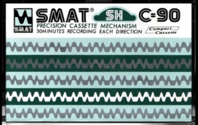 Compact Cassette Smat SH 90 Type II Chrome 1977 Europe