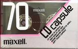 Compact Cassette Maxell CD Capsule 70 Type I Normal 1990 Europe