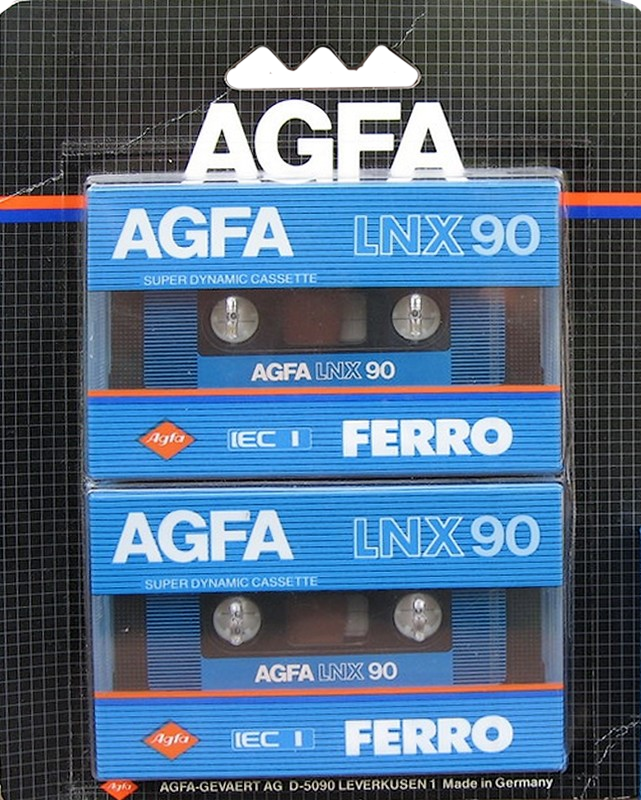 Blister AGFA LNX 90 Type I Normal 1985 Europe