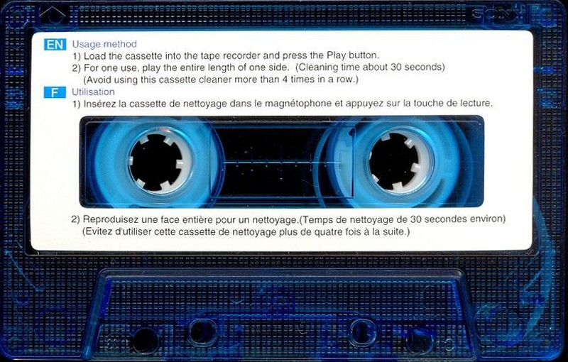 Compact Cassette Sony "C-1KD" Cleaning Cassette Worldwide