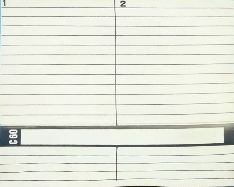 Compact Cassette Neckermann 60 "WM `74" Type I Normal 1974 Germany