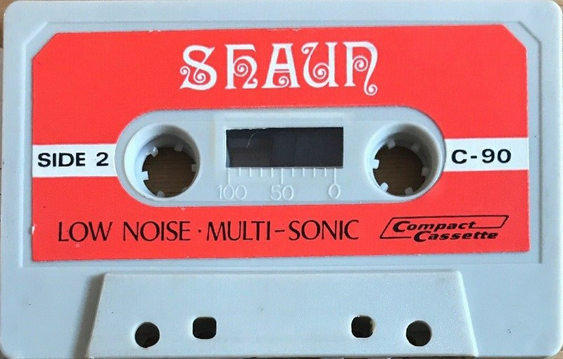Compact Cassette Shaun 60 Type I Normal Hong Kong