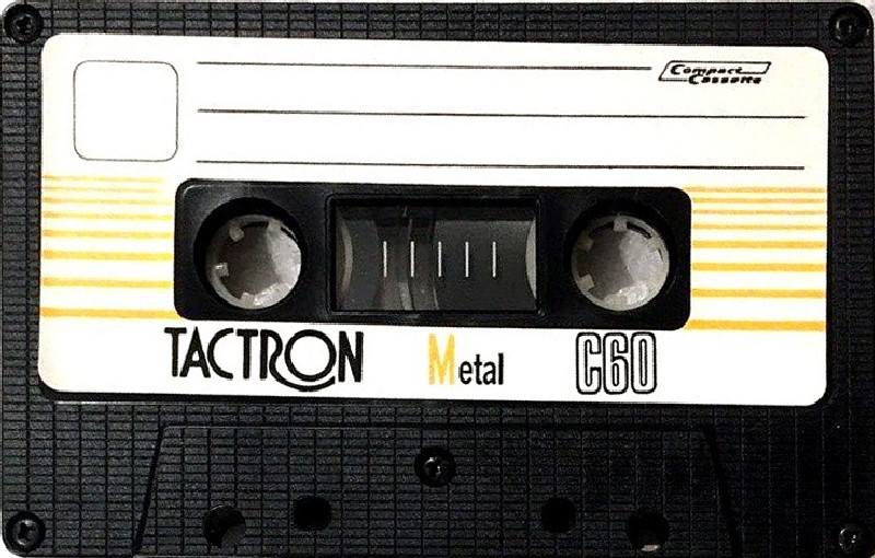 Compact Cassette Tactron 60 Type IV Metal 1980 Worldwide