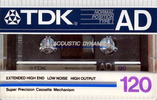Compact Cassette TDK AD 120 Type I Normal 1984 Japan