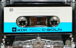 Compact Cassette KDK LN 90 Type I Normal 1975 Worldwide