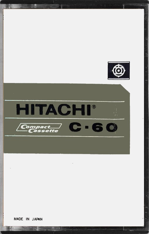 Compact Cassette Hitachi 60 Type I Normal 1966 Worldwide